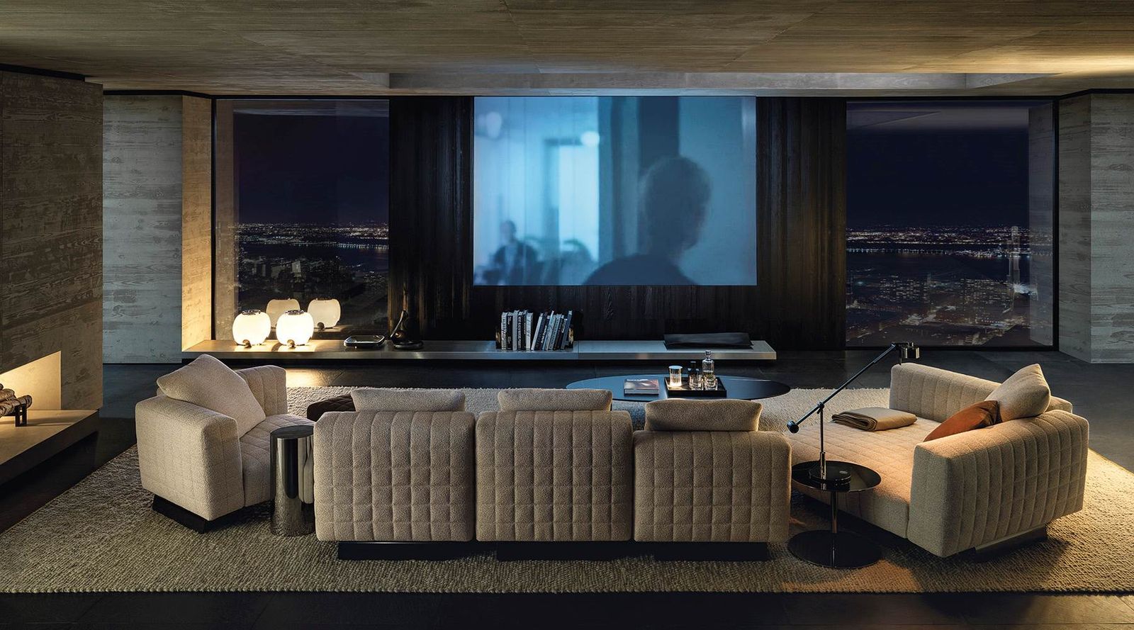 Minotti Диван Twiggy от Minotti — в интерьере