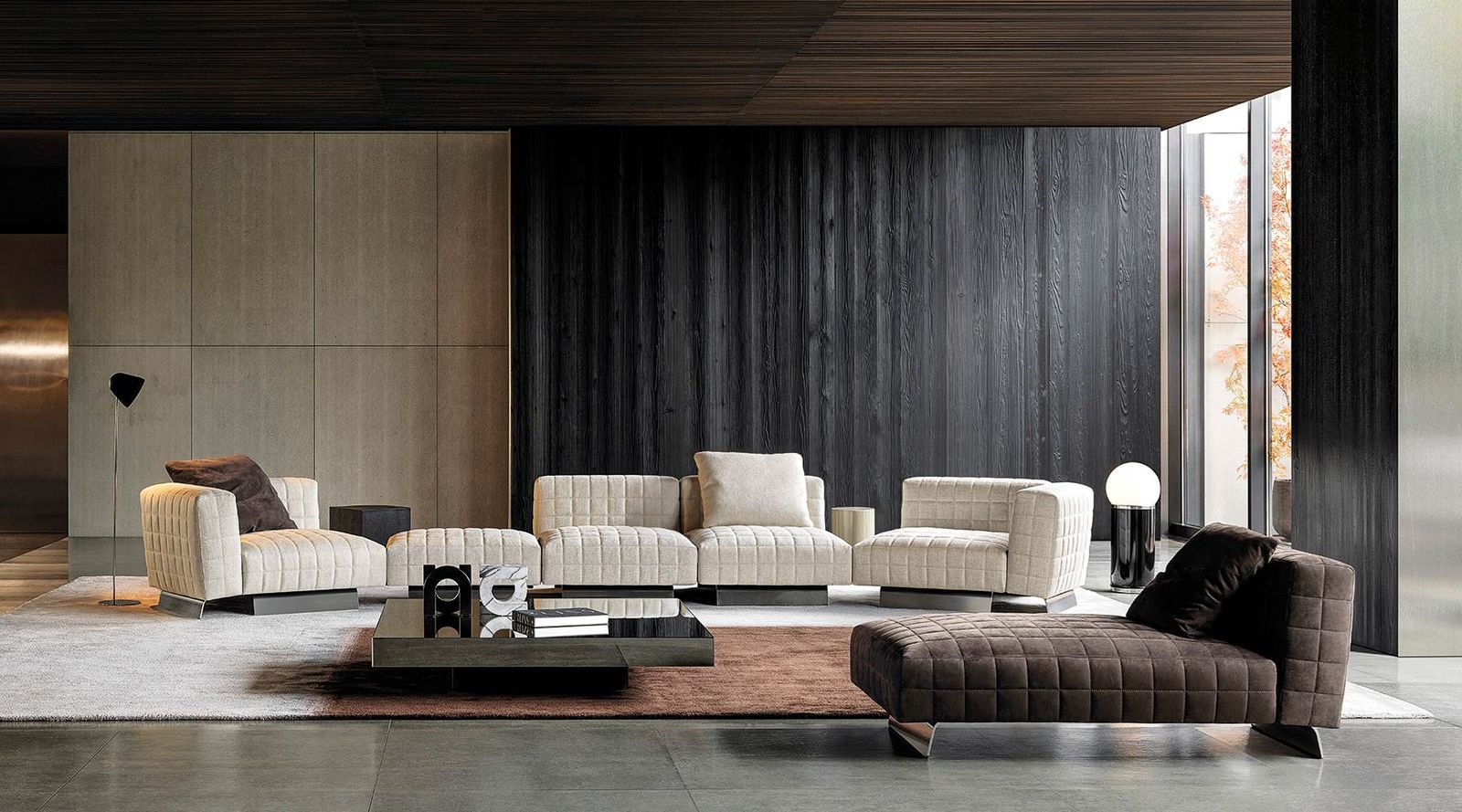 Minotti Диван Twiggy от Minotti — в интерьере