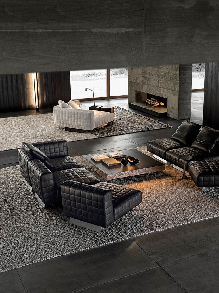 Minotti Диван Twiggy от Minotti — в интерьере