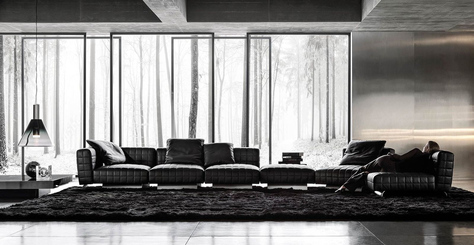 Minotti Диван Twiggy от Minotti — в интерьере