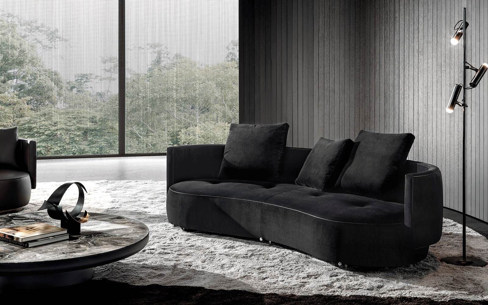 Minotti Диван Torii Bold от Minotti — в интерьере