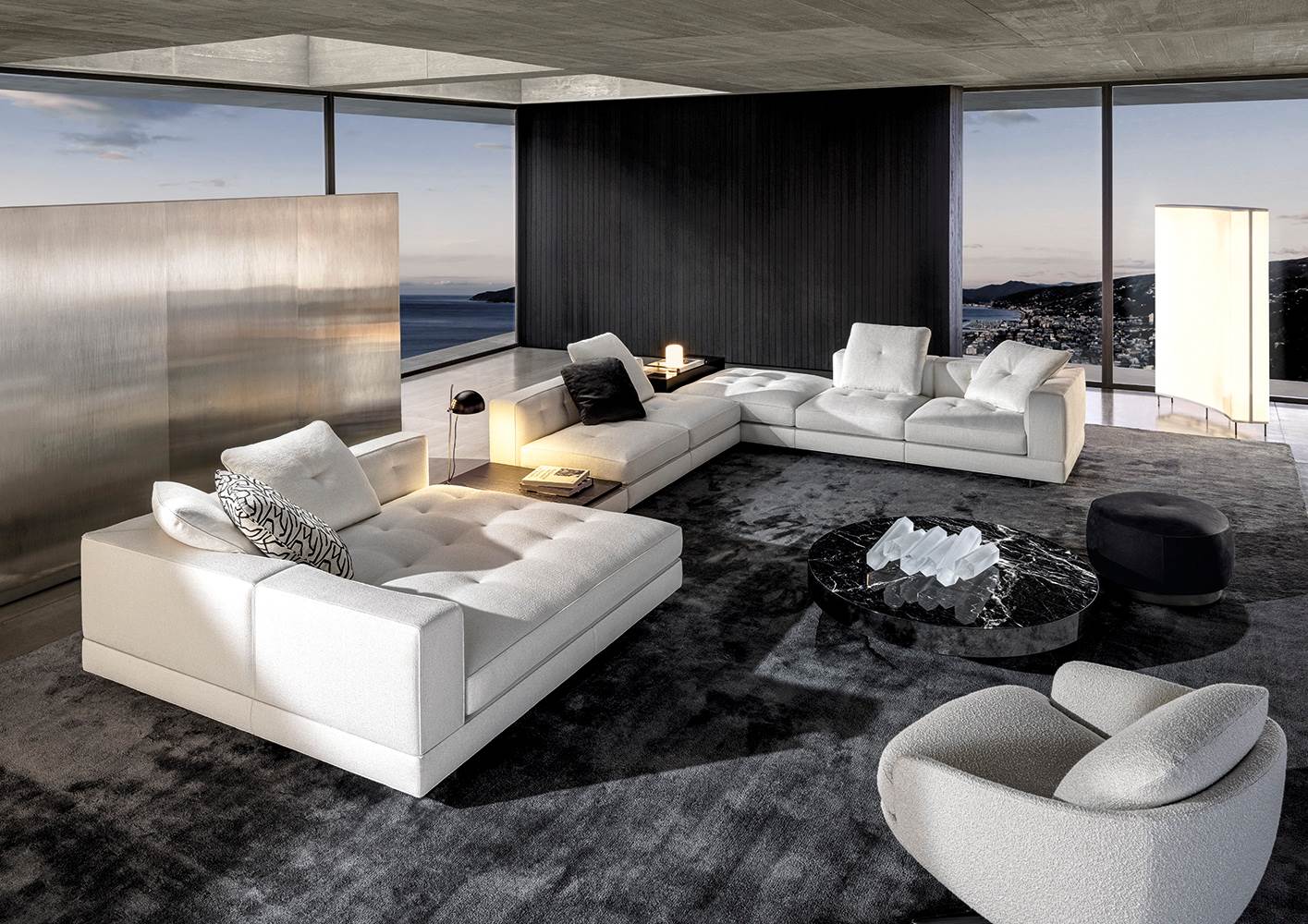 Minotti Диван Dylan Low от Minotti — в интерьере