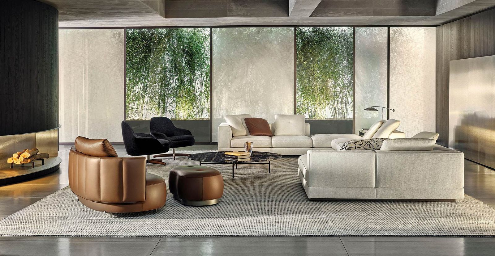 Minotti Диван Dylan Low от Minotti — в интерьере