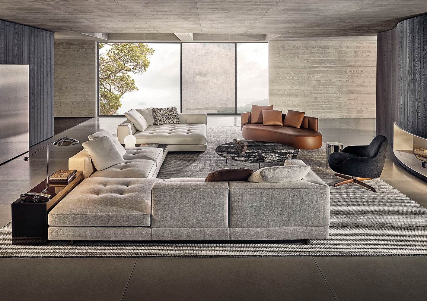 Minotti Диван Dylan Low от Minotti — в интерьере