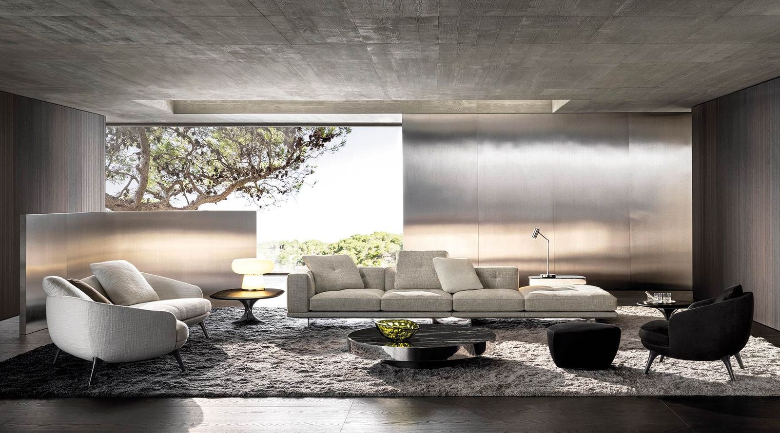 Minotti Диван Dylan от Minotti — в интерьере