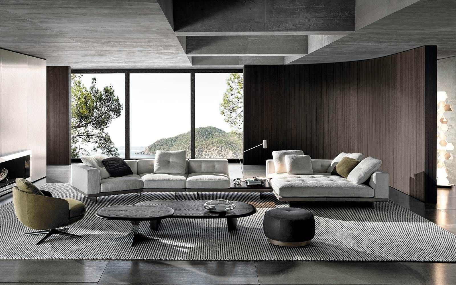 Minotti Диван Dylan от Minotti — в интерьере