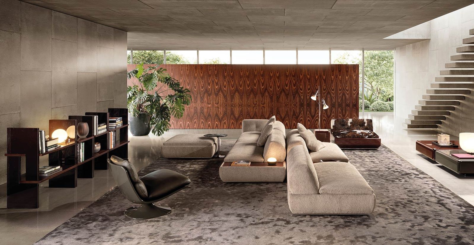 Minotti Диван Supermoon от Minotti — в интерьере