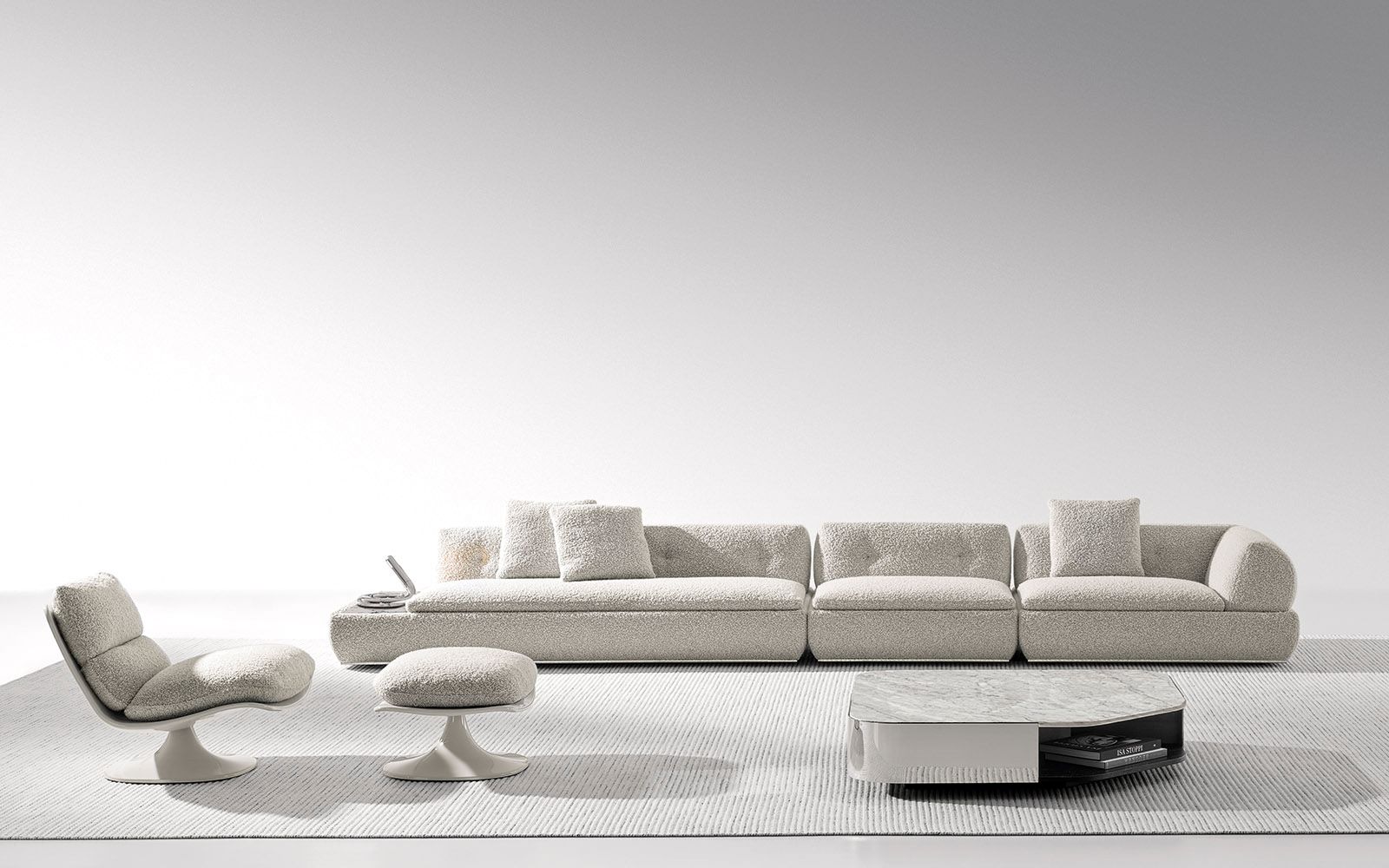 Minotti Диван Supermoon от Minotti — в интерьере