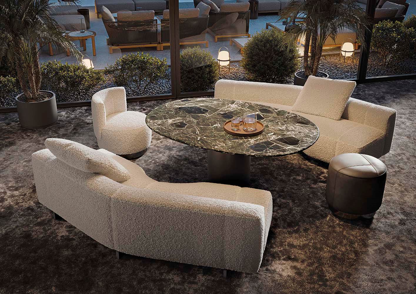 Minotti Диван Yves Sofa от Minotti — в интерьере