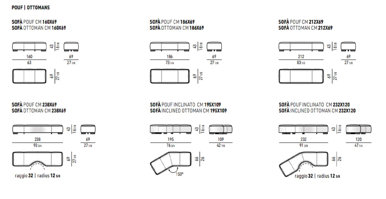 Minotti Диван Yves Sofa от Minotti