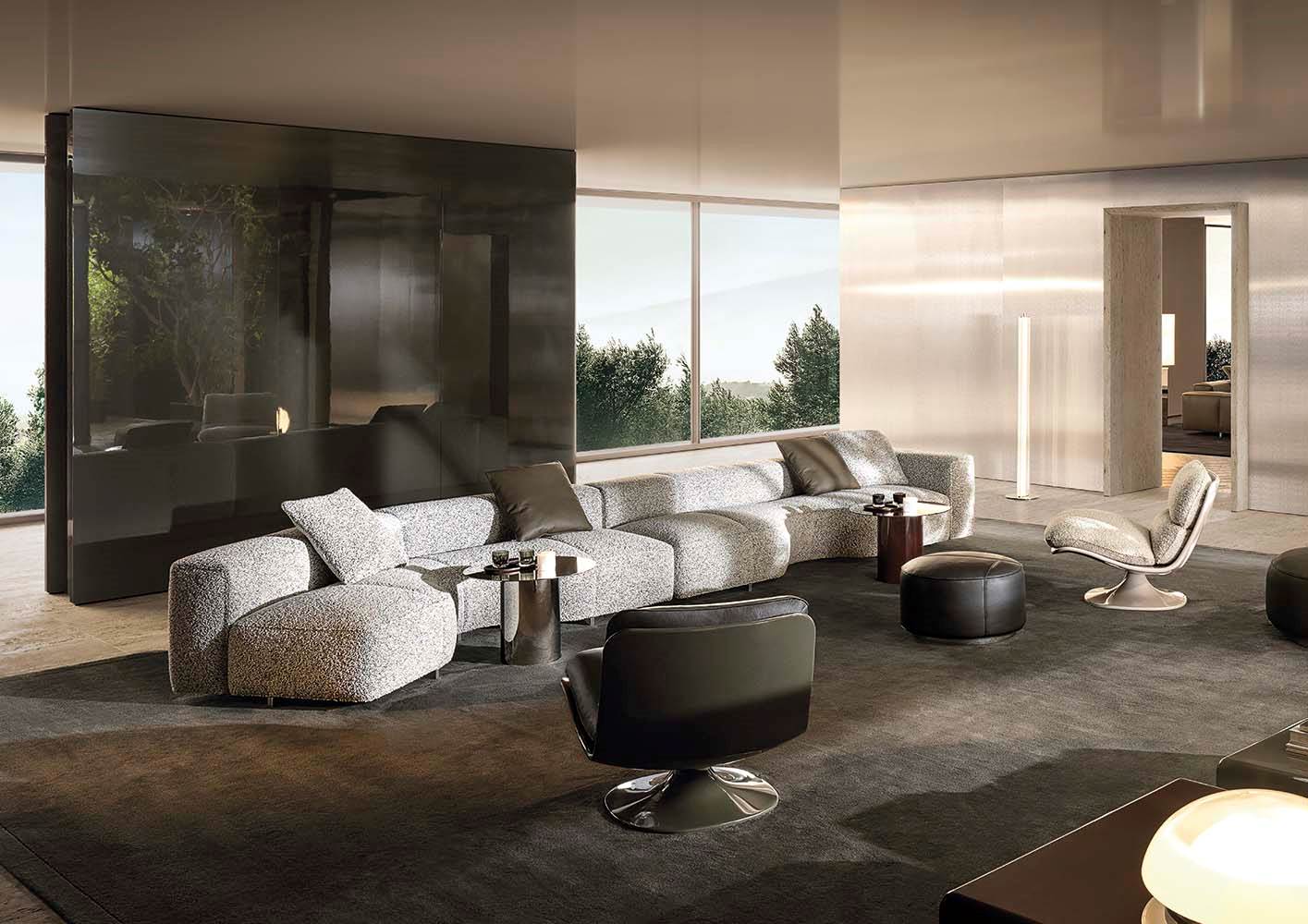 Minotti Диван Yves Sofa от Minotti — в интерьере