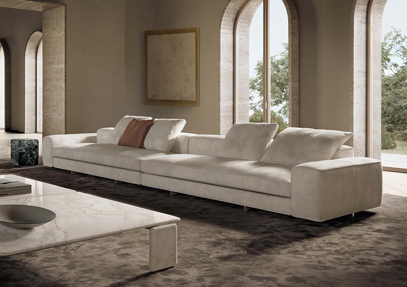Minotti Диван Yves от Minotti — в интерьере