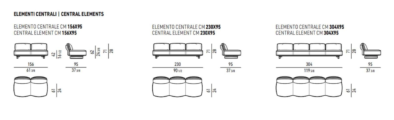 Minotti Диван Saki от Minotti