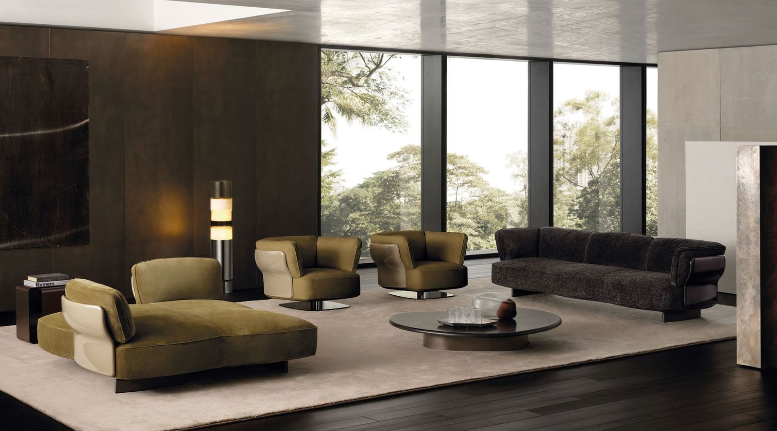 Minotti Диван Saki от Minotti — в интерьере