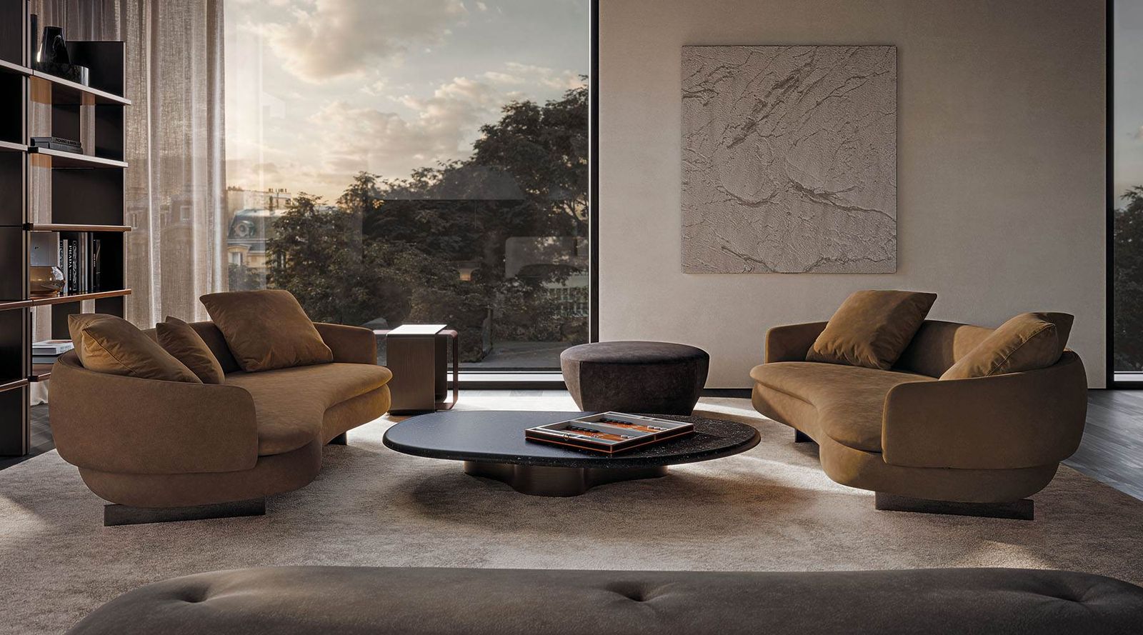 Minotti Диван Vivienne от Minotti — в интерьере