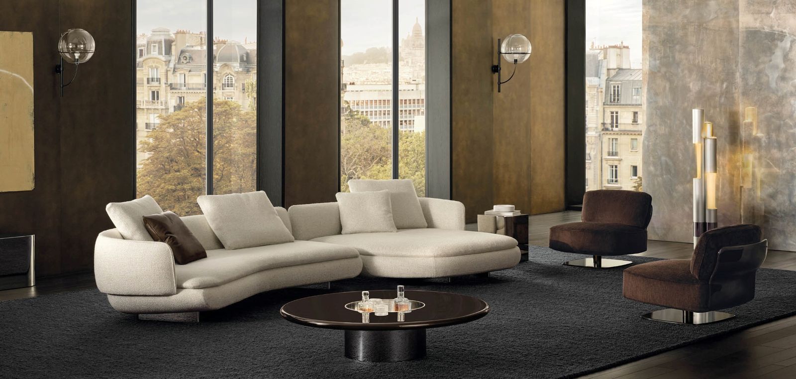 Minotti Диван Vivienne от Minotti — в интерьере