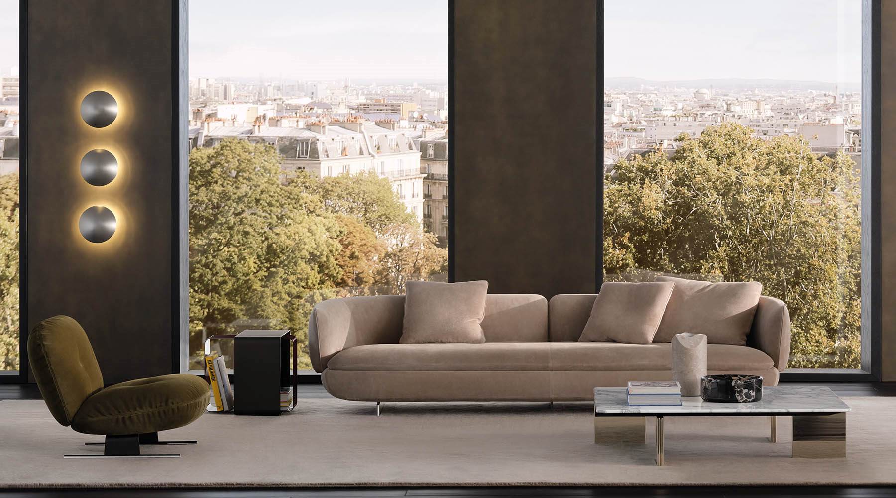 Minotti Диван Vivienne от Minotti — в интерьере