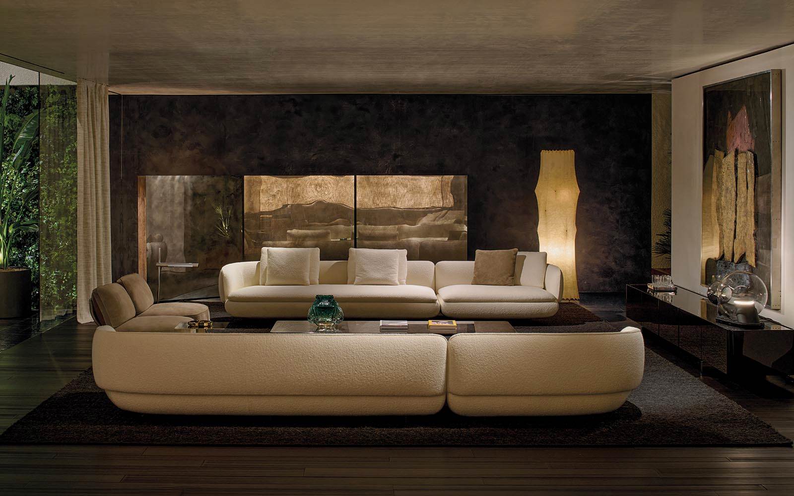 Minotti Диван Vivienne от Minotti — в интерьере