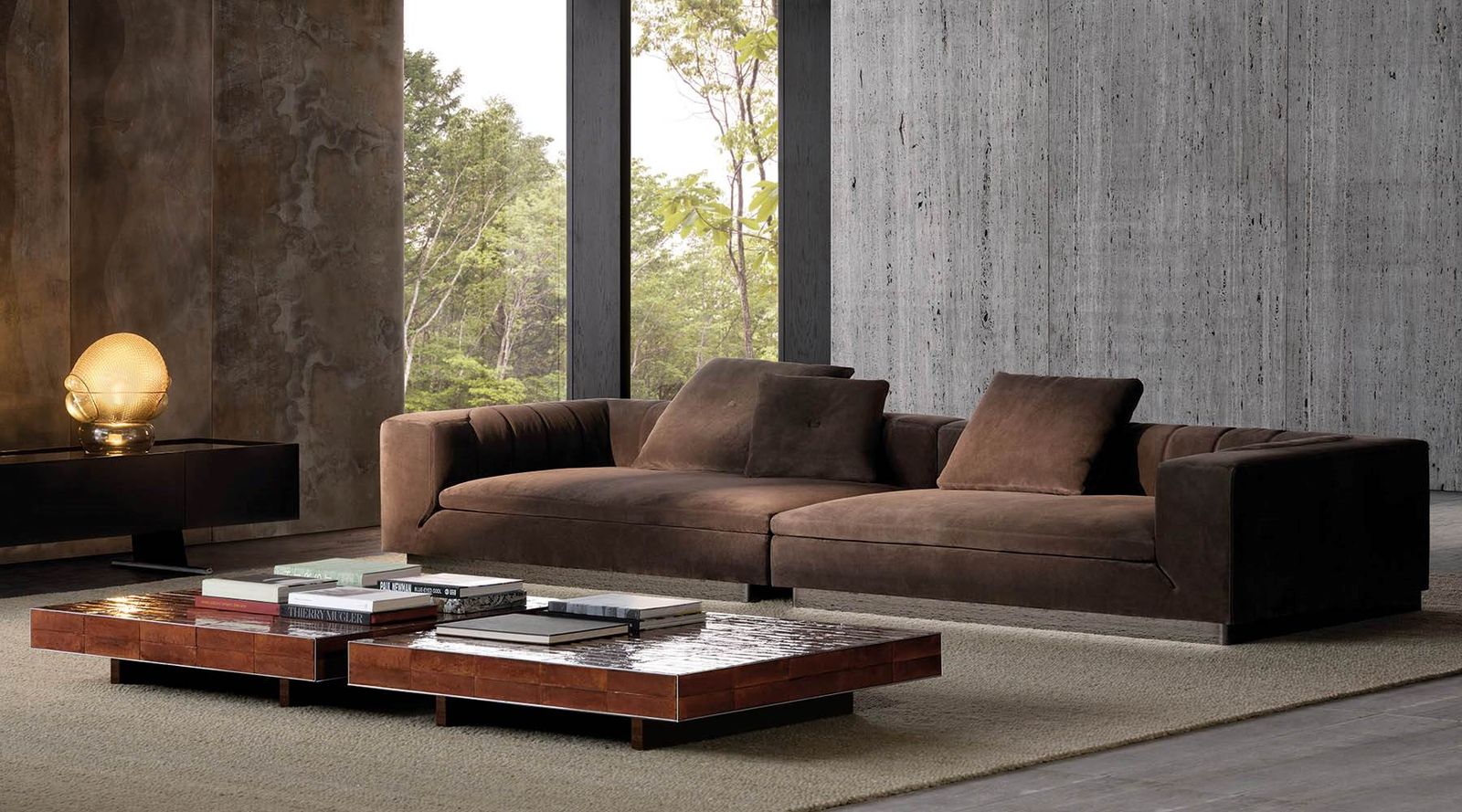 Minotti Диван Riley от Minotti — в интерьере