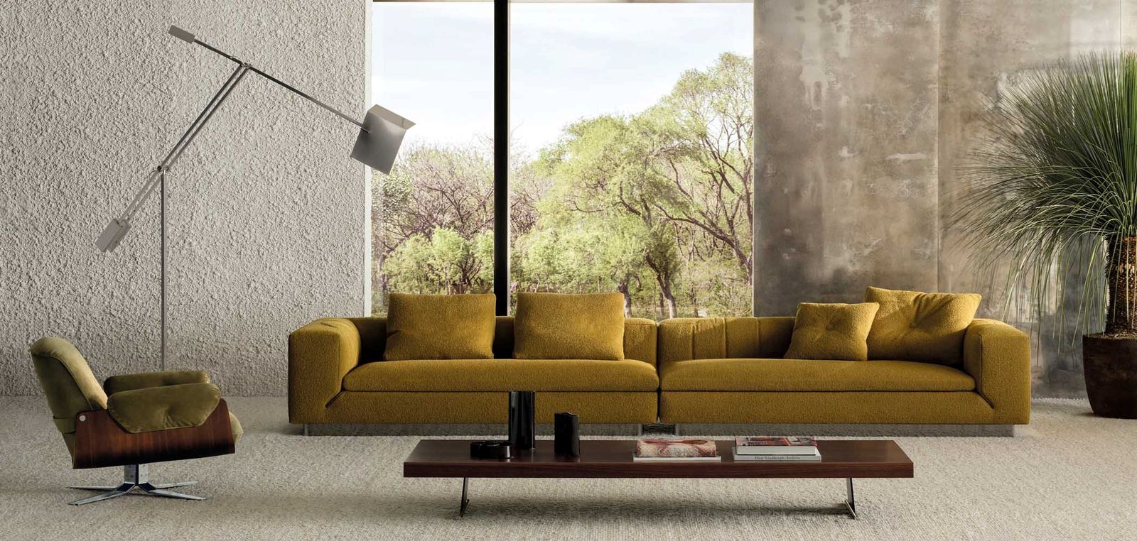Minotti Диван Riley от Minotti — в интерьере