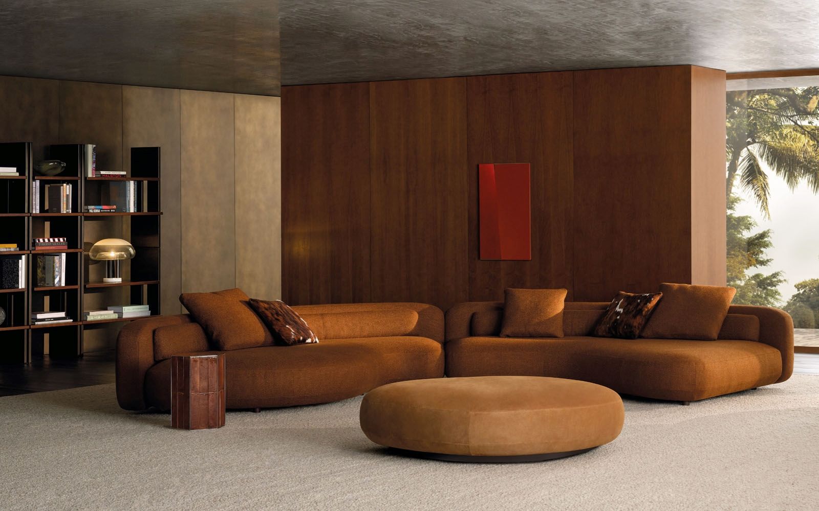 Minotti Диван Bezier от Minotti — в интерьере