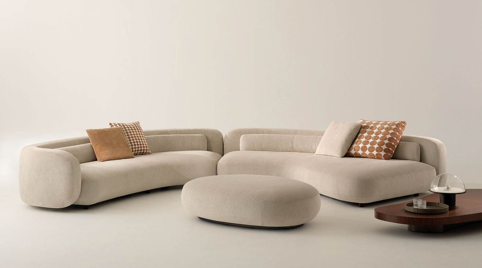 Minotti Диван Bezier от Minotti — в интерьере