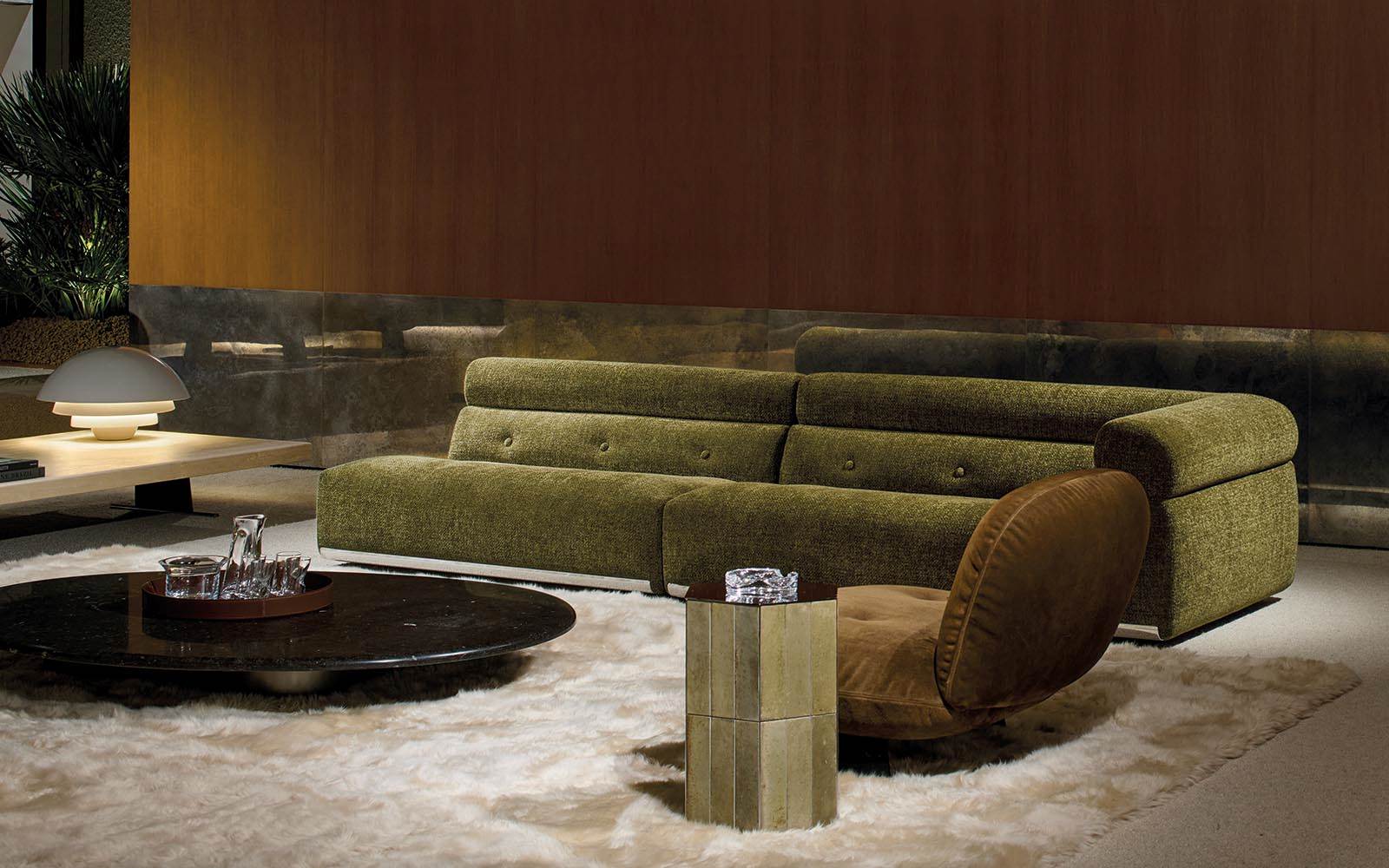 Minotti Диван Coupe от Minotti — в интерьере
