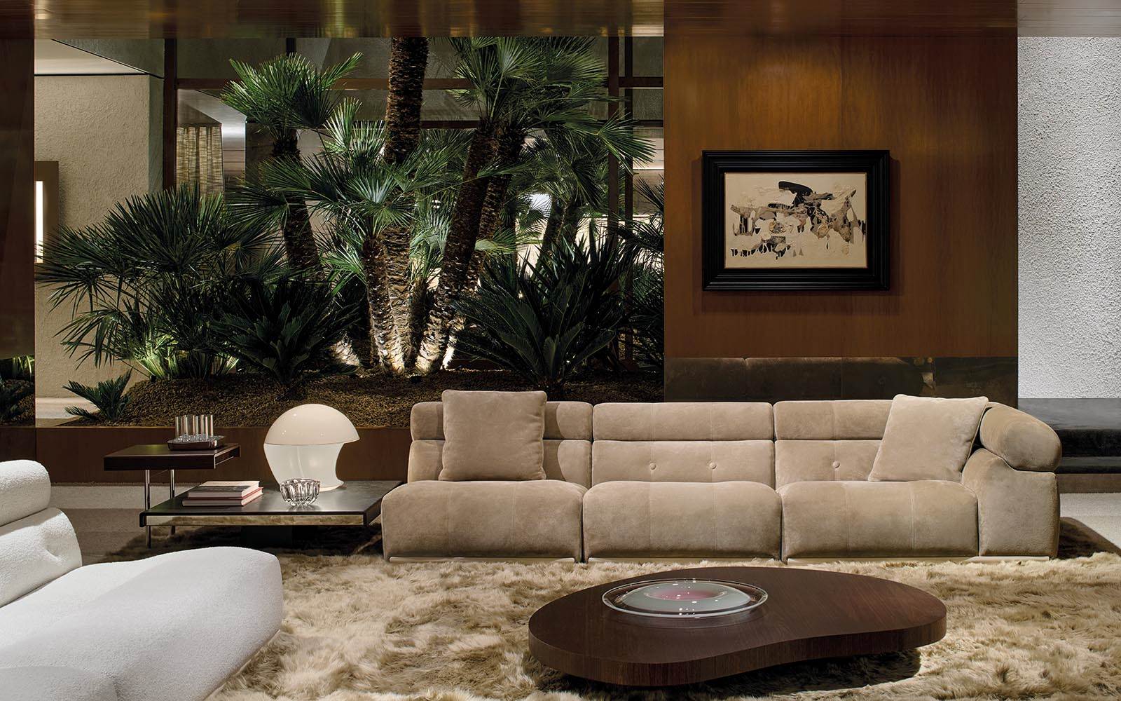 Minotti Диван Coupe от Minotti — в интерьере