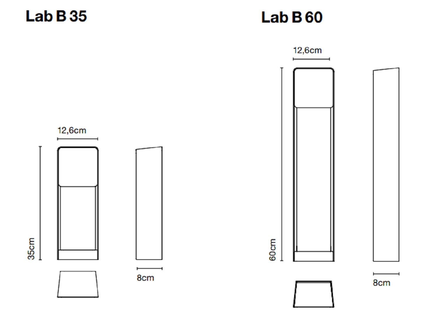 Marset Уличный напольный светильник Lab от Marset