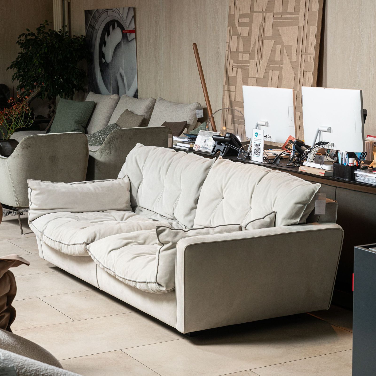 Baxter Двухместный диван Sorrento 227 от Baxter — в интерьере