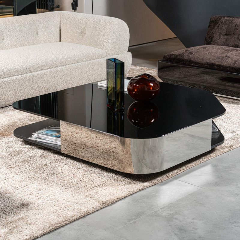 Minotti Журнальный столик Diagramma 130 от Minotti — в интерьере