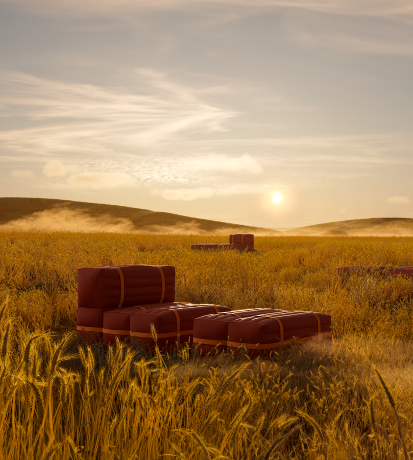 Moooi Шезлонг Haybale от Moooi — в интерьере