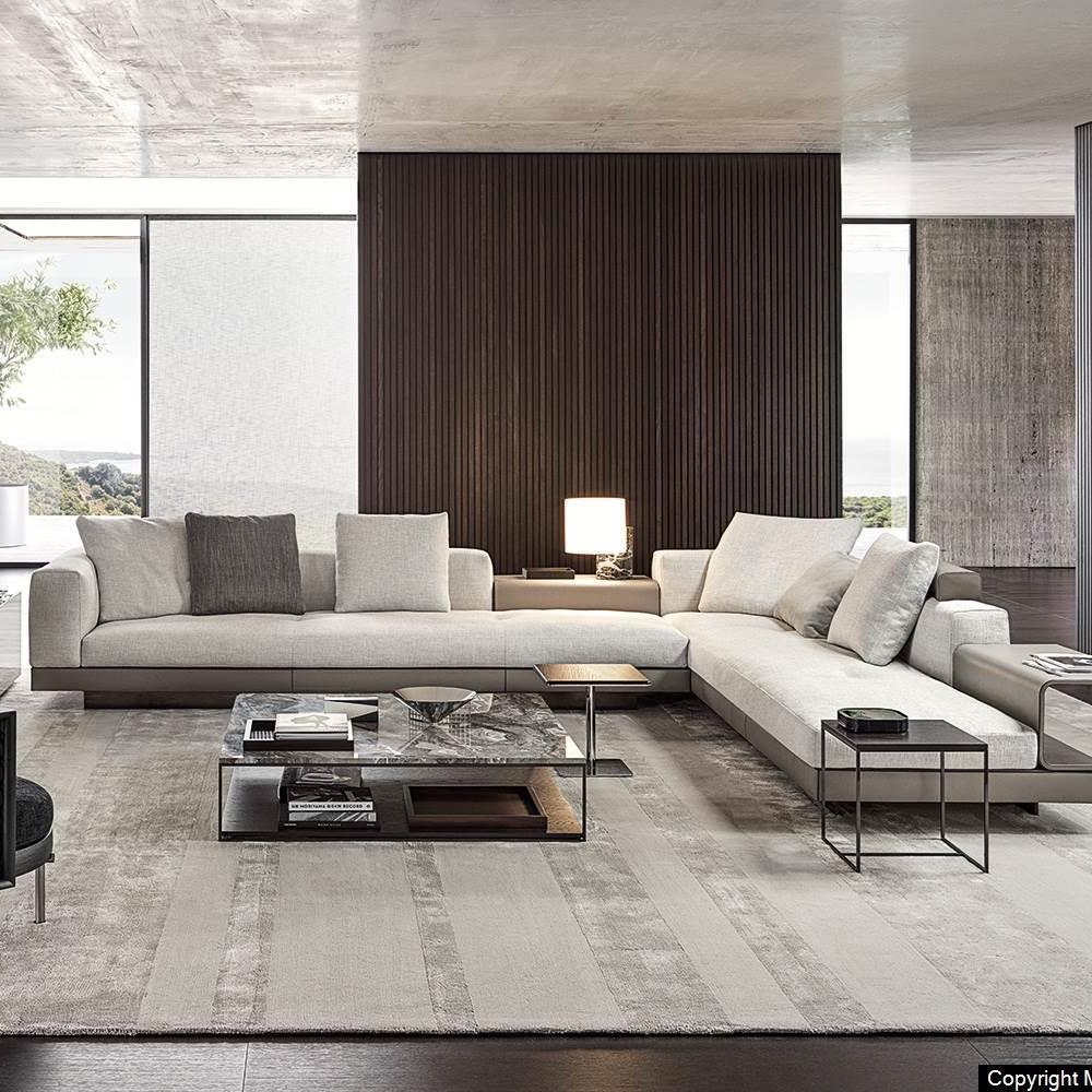 Minotti Диван угловой Connery от Minotti — в интерьере