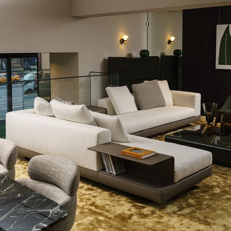 Minotti Диван угловой Connery от Minotti — в интерьере