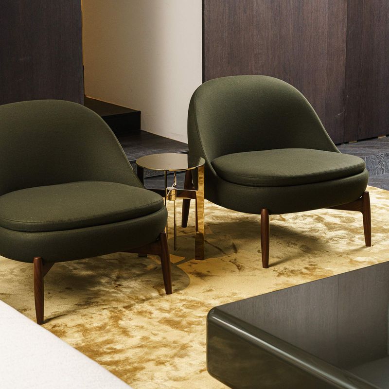 Minotti Журнальный столик Fill Moss 108 от Minotti — в интерьере