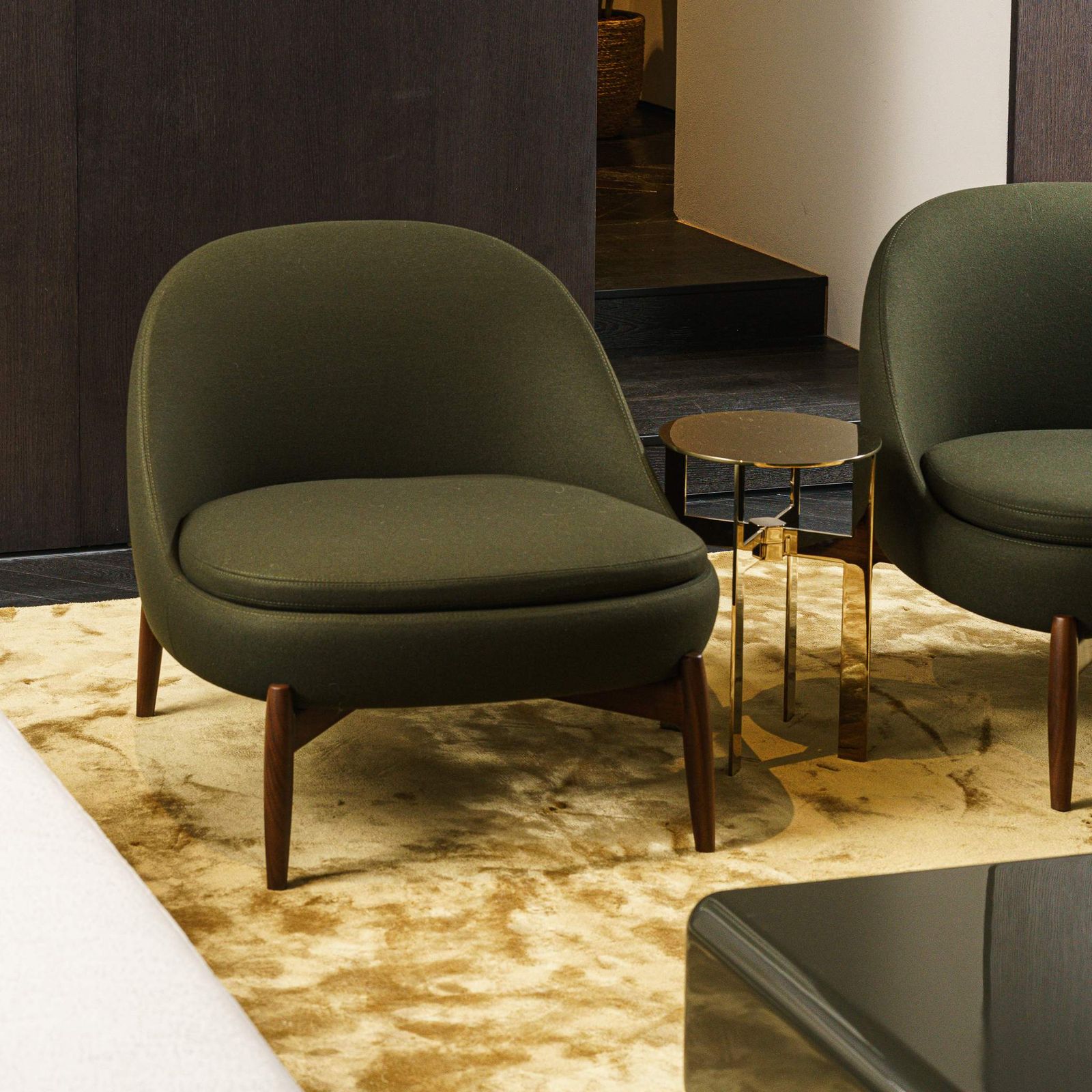 Minotti Кресло Sendai Fixed от Minotti — в интерьере