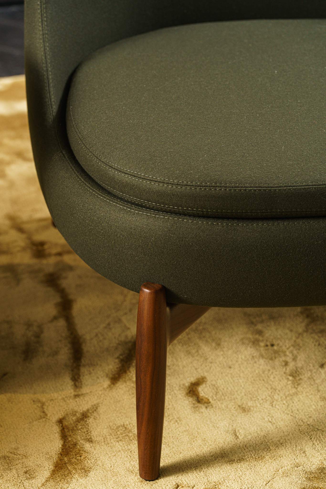 Minotti Кресло Sendai Fixed от Minotti — в интерьере