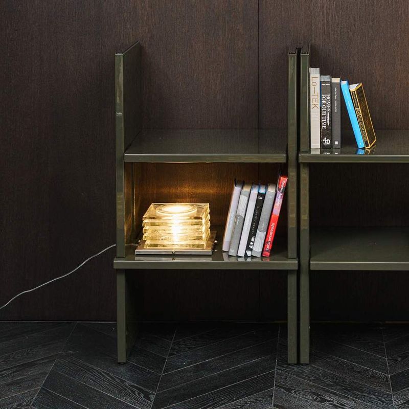 Minotti Стеллаж/библиотека Zoe 60 Moss от Minotti — в интерьере