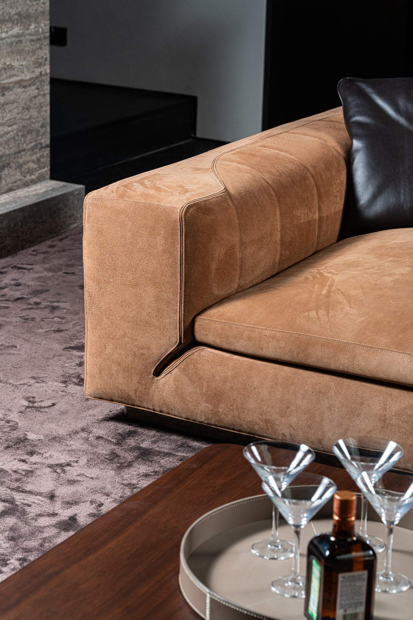 Minotti Лежанка Riley от Minotti — в интерьере