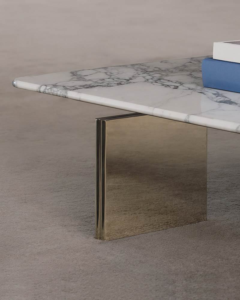 Minotti Журнальный столик Yves Noce Canaletto top от Minotti — в интерьере