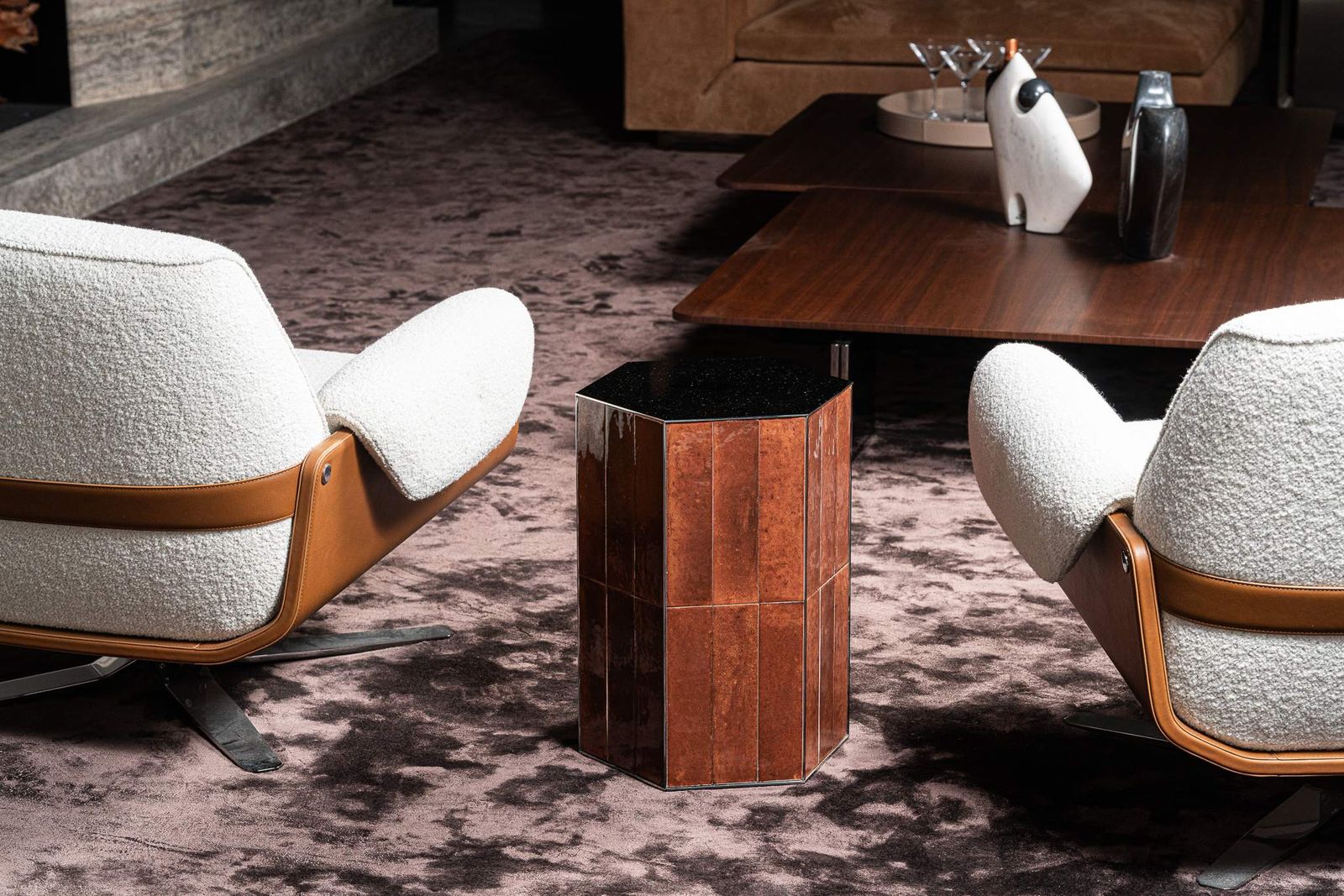 Minotti Журнальный столик Andree Corten от Minotti — в интерьере