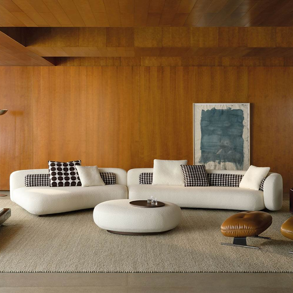 Minotti Модульный диван Bezier от Minotti — в интерьере