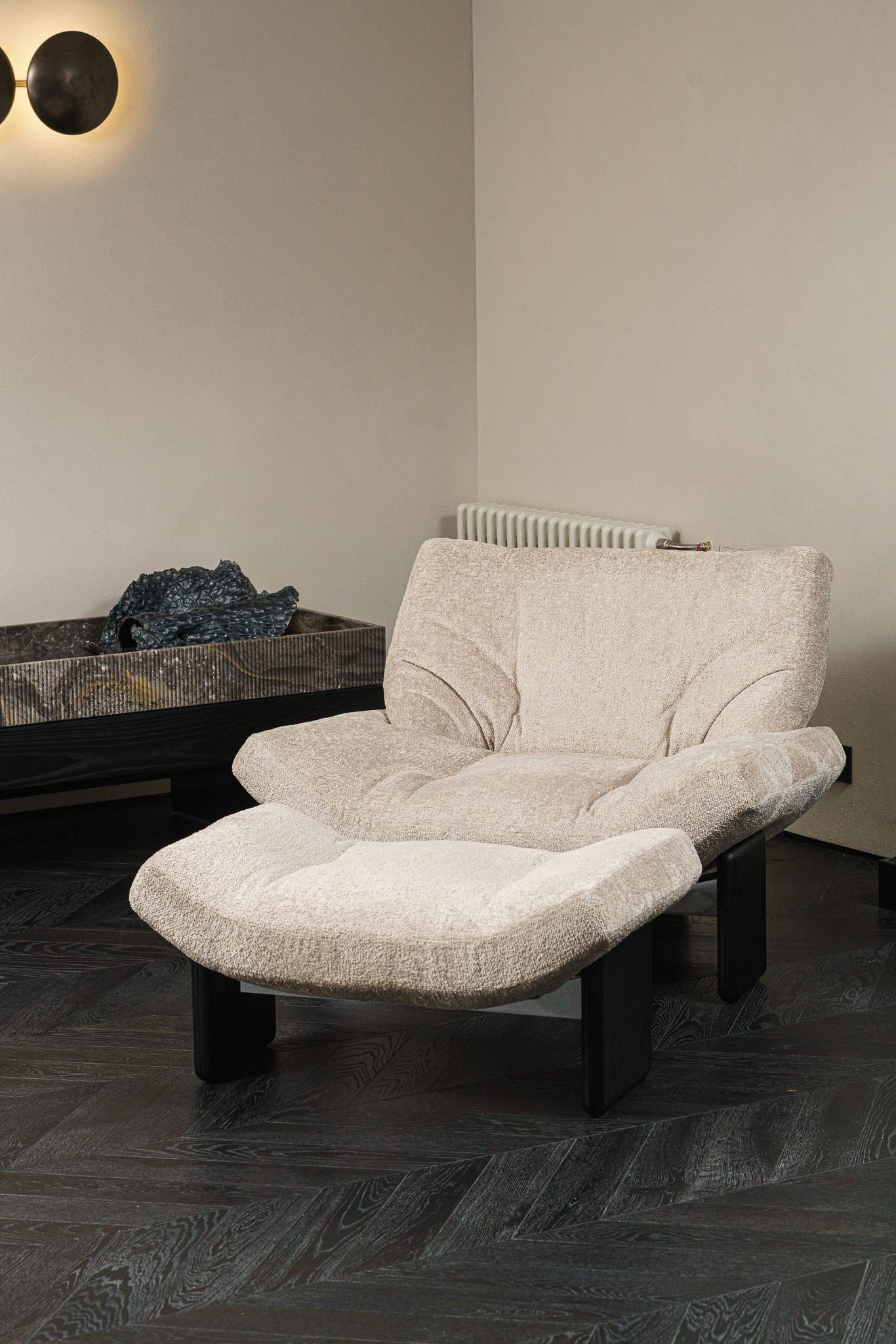 Minotti Кресло Emmi Teddy nuvola от Minotti — в интерьере