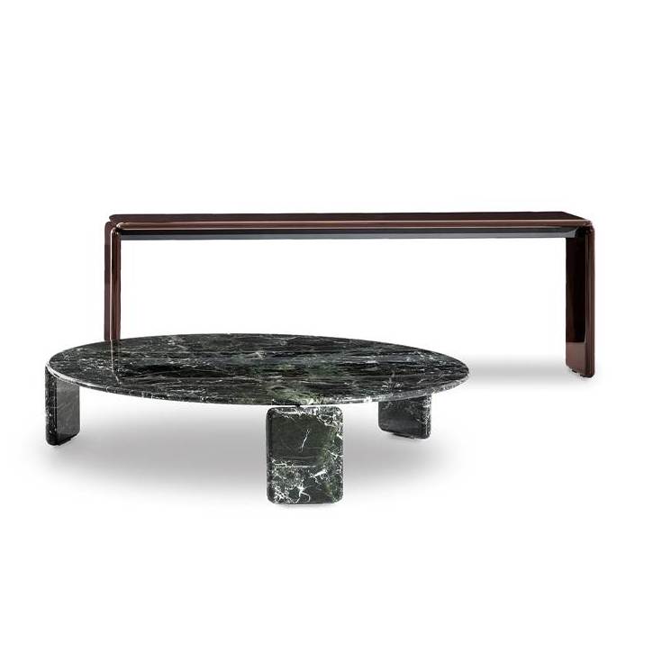 Minotti Журнальный столик Drake Laq.Moka от Minotti