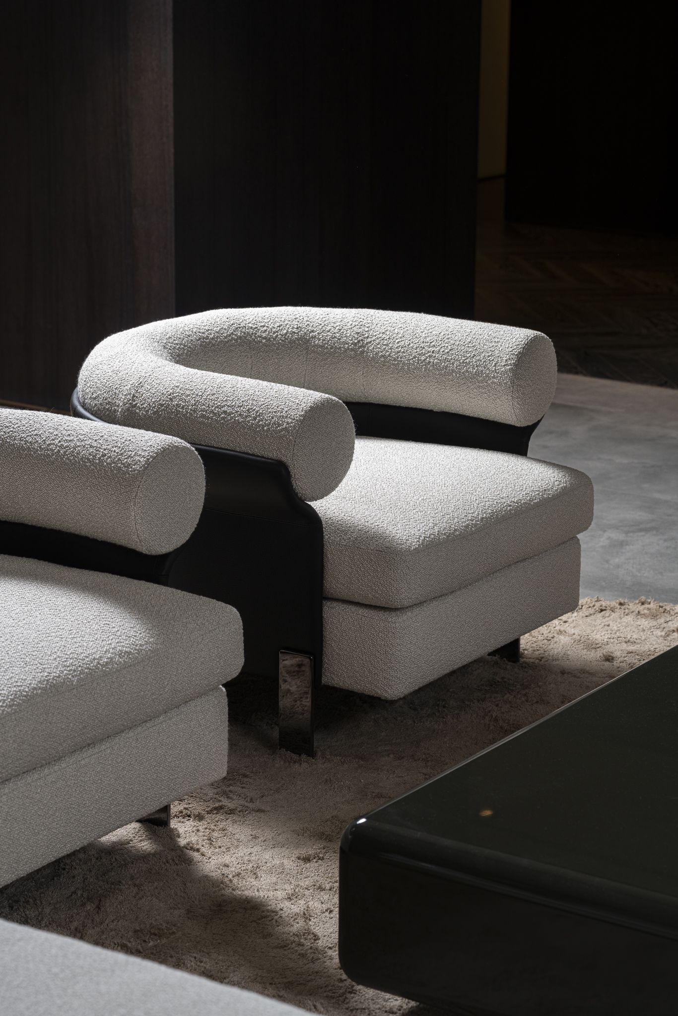 Minotti Кресло Mattia Lounge от Minotti — в интерьере