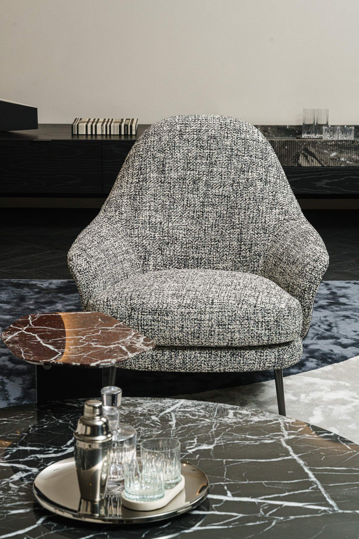 Minotti Кресло Angie Chantal Cenere от Minotti — в интерьере