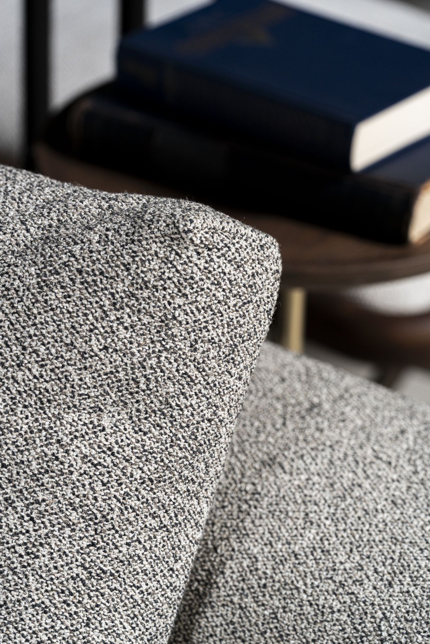 Porada Диван Klem Twist 000/Canaletto walnut от Porada — в интерьере