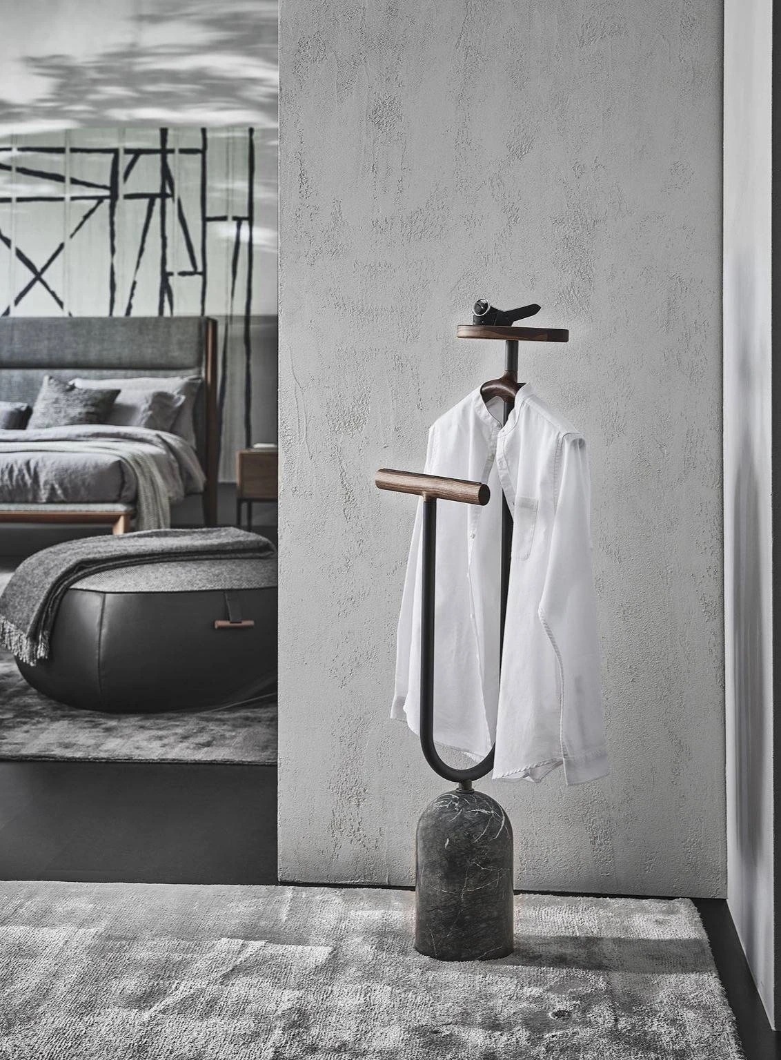 Porada Вешалка Ekero Rack Grigio carnico от Porada — в интерьере