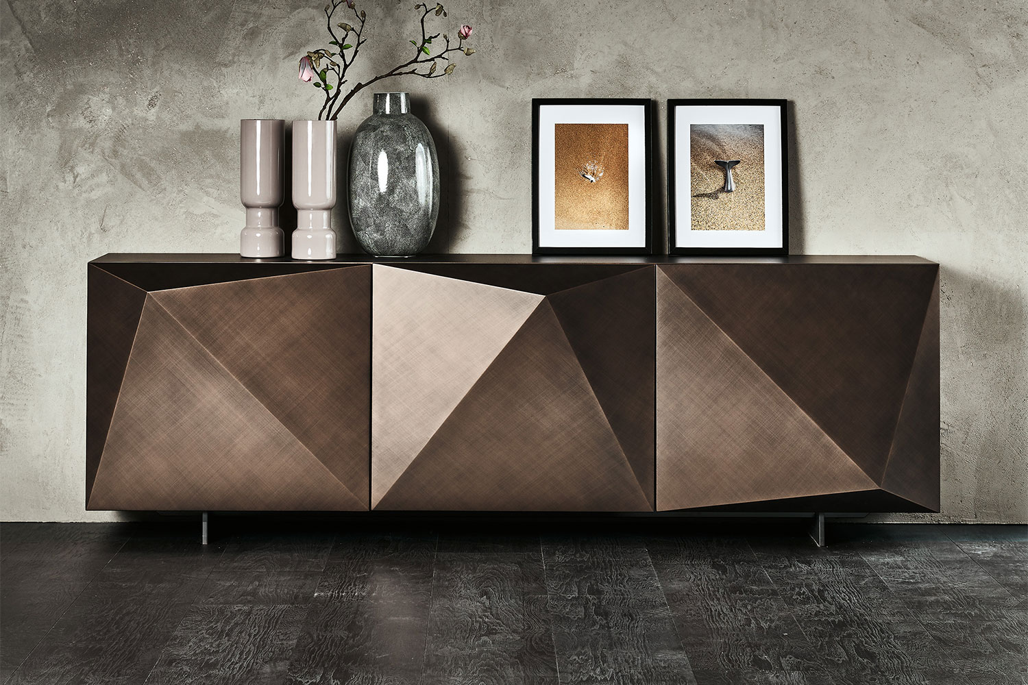 Cattelan Italia Комод Kayak Brushed bronze от Cattelan Italia — в интерьере