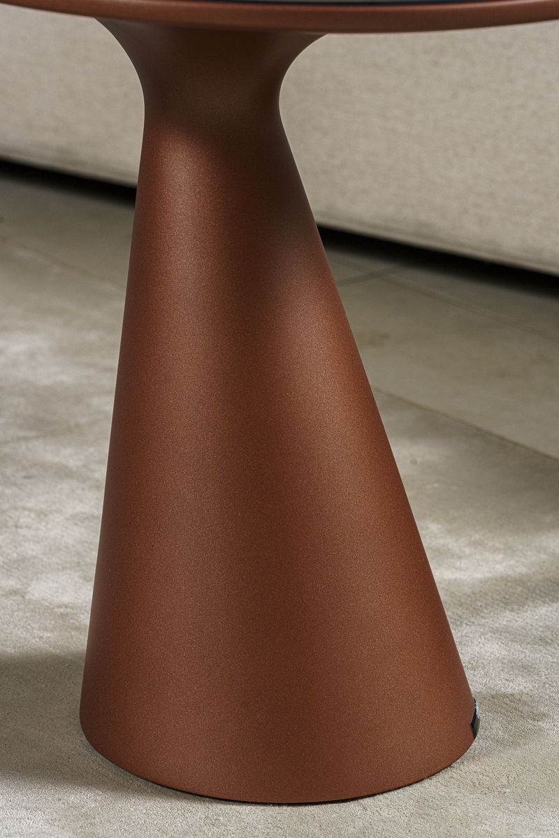 Cattelan Italia Журнальный столик Peyote Keramik M14 Paprika/топ. BRONZE Mirror 45 от Cattelan Italia — в интерьере